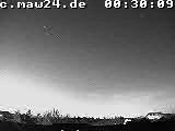 Der Himmel &uuml;ber Mannheim um 0:30 Uhr
