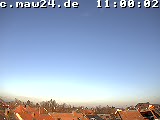 Der Himmel &uuml;ber Mannheim um 11:00 Uhr