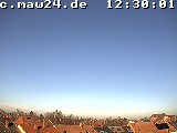 Der Himmel &uuml;ber Mannheim um 12:30 Uhr