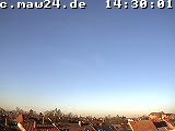 Der Himmel &uuml;ber Mannheim um 14:30 Uhr