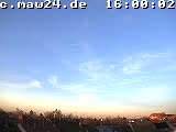 Der Himmel &uuml;ber Mannheim um 16:00 Uhr