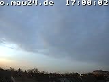 Der Himmel &uuml;ber Mannheim um 17:00 Uhr