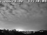 Der Himmel &uuml;ber Mannheim um 17:30 Uhr