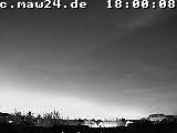 Der Himmel &uuml;ber Mannheim um 18:00 Uhr