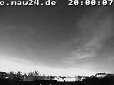 Der Himmel &uuml;ber Mannheim um 20:00 Uhr