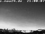 Der Himmel &uuml;ber Mannheim um 21:00 Uhr