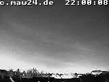 Der Himmel &uuml;ber Mannheim um 22:00 Uhr